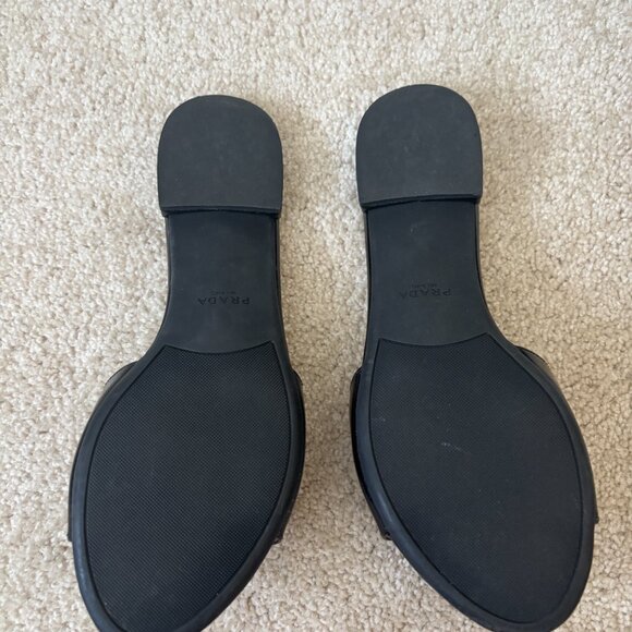 Prada logo slide sandal - Picture 3 of 4